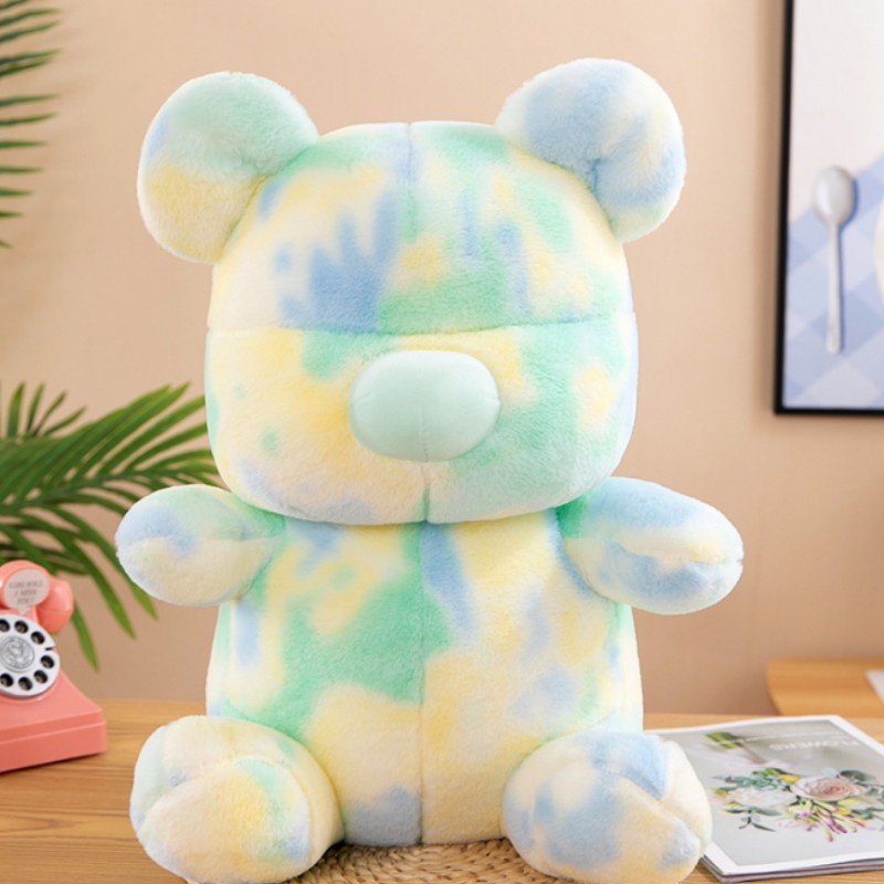 70cm Gloomy Rainbow Bear Mainan Mewah Boneka Binatang Warna-Warni Untuk Anak Dan Dewasa Lucu