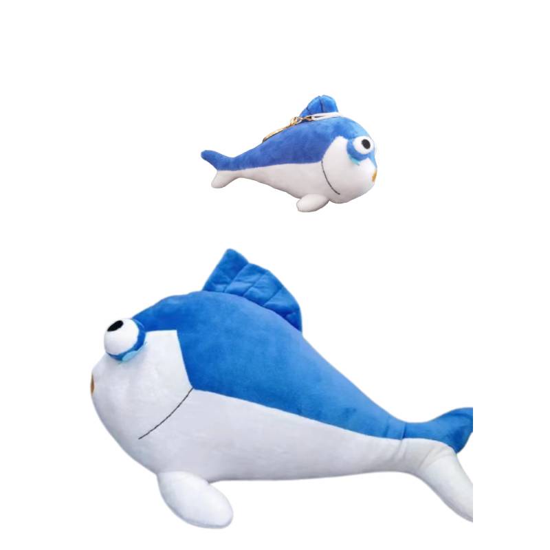 Boneka Plush Ikan Novelty Dengan Isian Katun Pp Agar Kenyamanan Ekstra