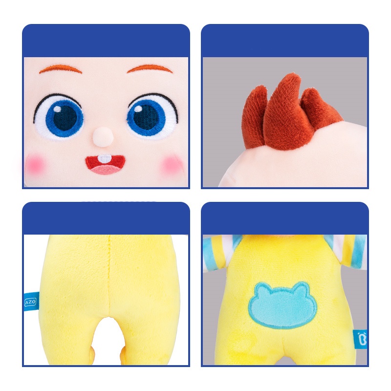 60cm/50cm/35cm Super JOJO Plush Doll Bayi Bus Kartun Plushie Lucu Mainan Lempar Bantal Hadiah Anak