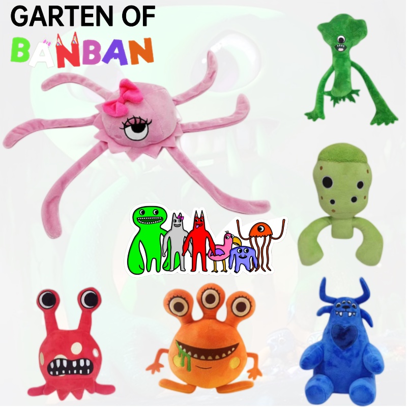 Banban Garden Plush Doll Pp Katun Isi Banyak Pilihan Warna Tersedia