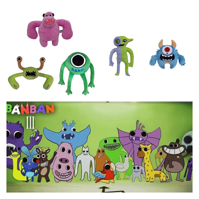 Garten Of Banban Stuffed Animal Idea Hadiah Seru Dan Unik