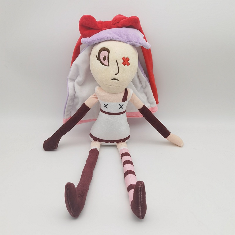 Hazbin Hotel Charlie Alastor Plush Doll Lembut Anime Malaikat Debu Plushie Mainan Hadiah