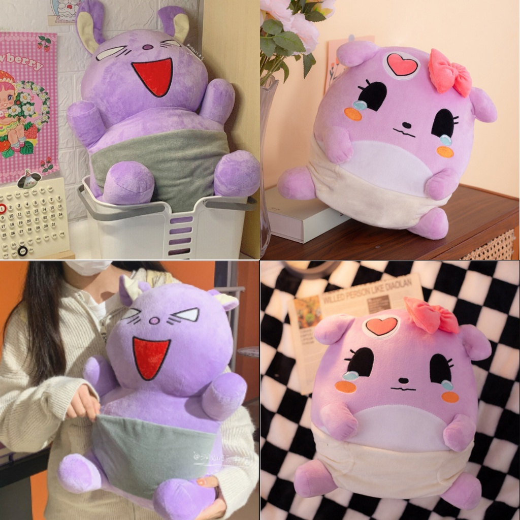 Boneka Kucing Lucu Dan Cuddly Sikap Main Baku Dan Puck