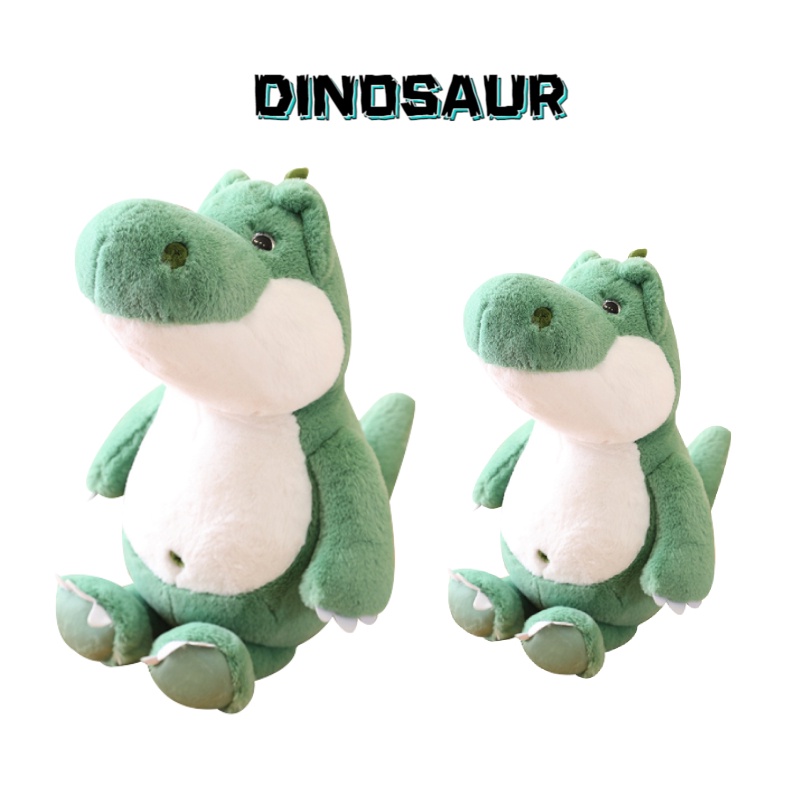 Mainan Plush Lele Dinosaurus Besar, Berbulu Pendek, Ideal Untuk Anak-Anak Dan Remaja Alike, Lembut Dan Dapat Dipeluk