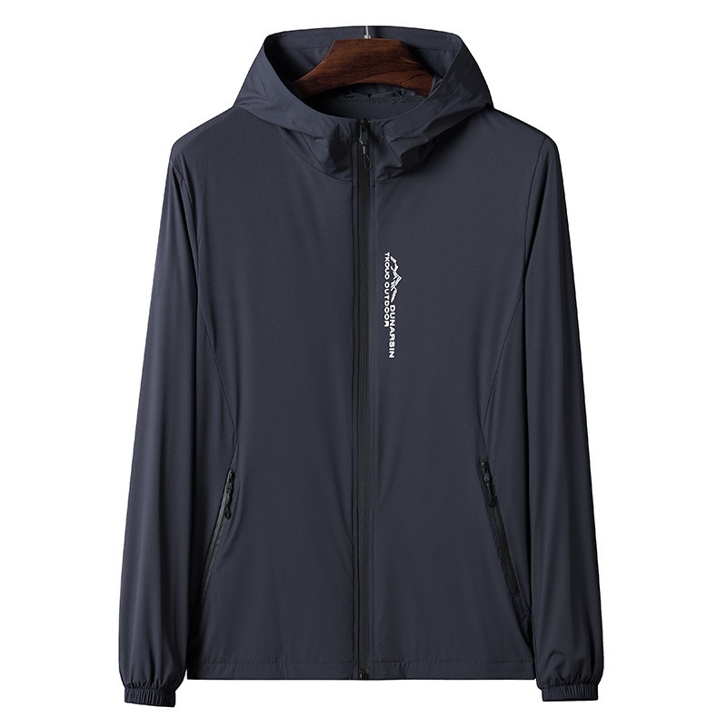 JACKET PRIA Summer Ultrathin Men's Sunscreen Suit Loose Large Jacket Coat Fashion Korea Casual Skin 