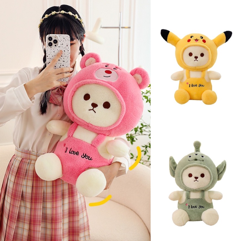 Lovely Lena Teddy Bear Mainan Mewah Dengan Gaya Yang Berbeda