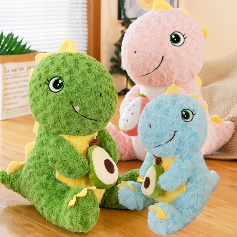 Boneka Binatang Dinosaurus High Quality Tersedia 3warna