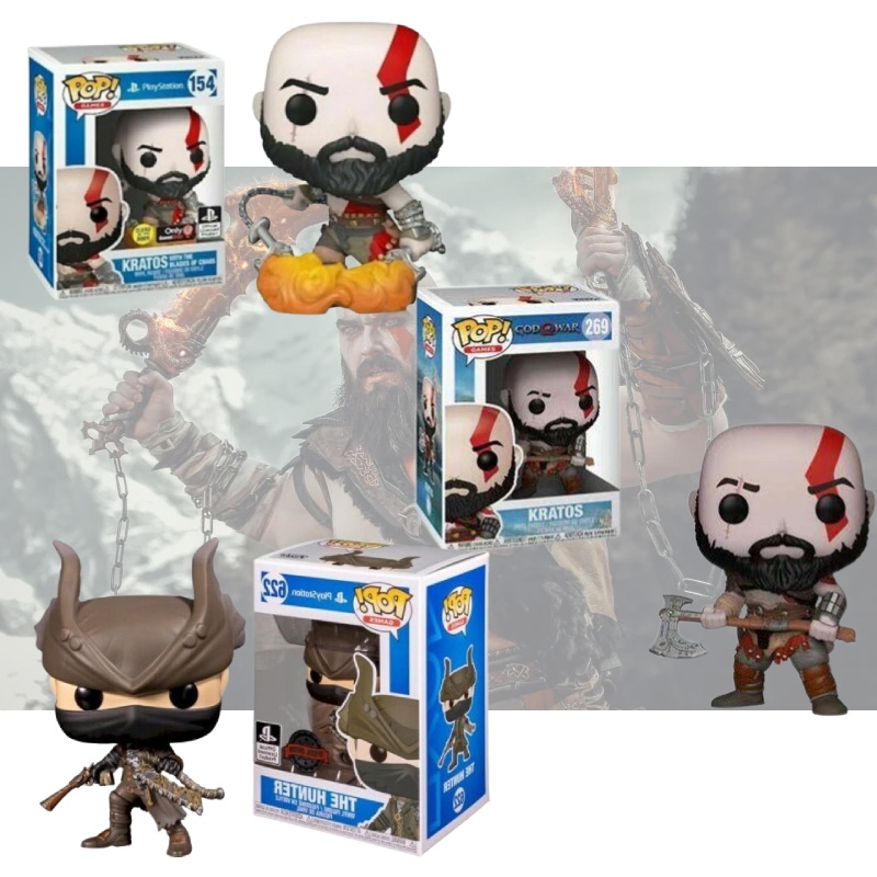 10cm Bloodborne Hunter Kratos Funko Pop Mainan Figure