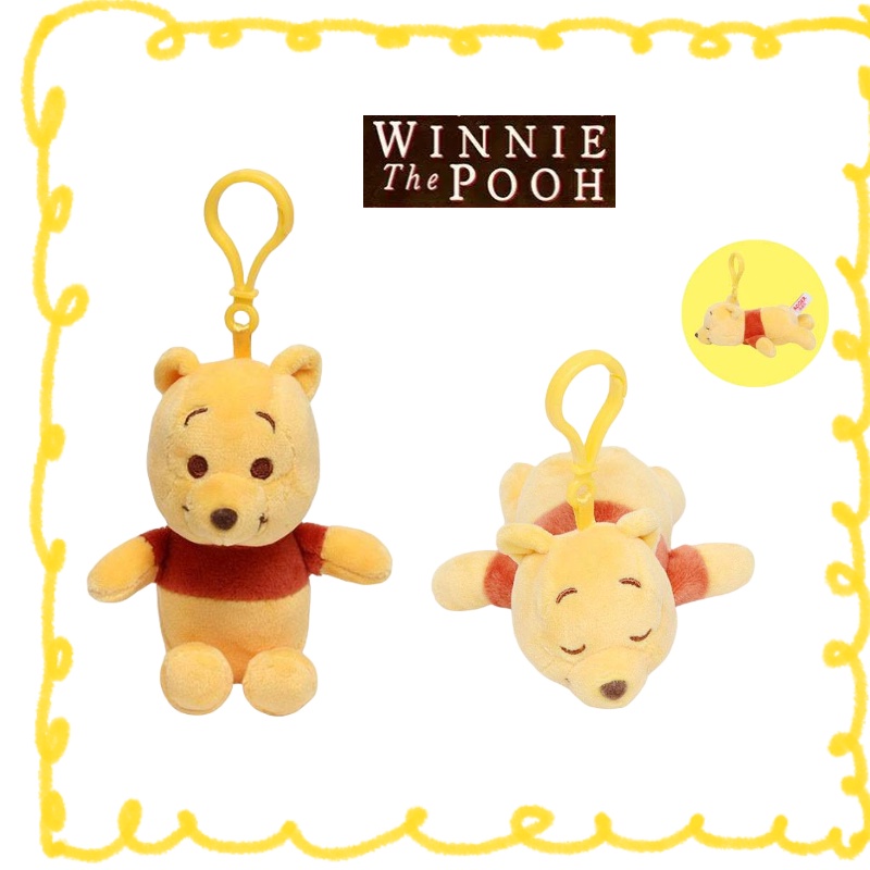 Liontin Mewah Disney Winnie The Pooh Morandi Teddy Bear Berbagai Pose