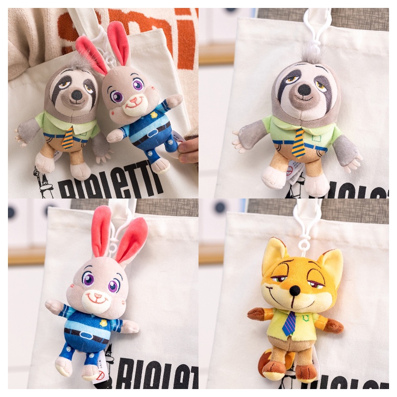 Mainan Mewah Zootopia Bunny And Fox Berkualitas Tinggi