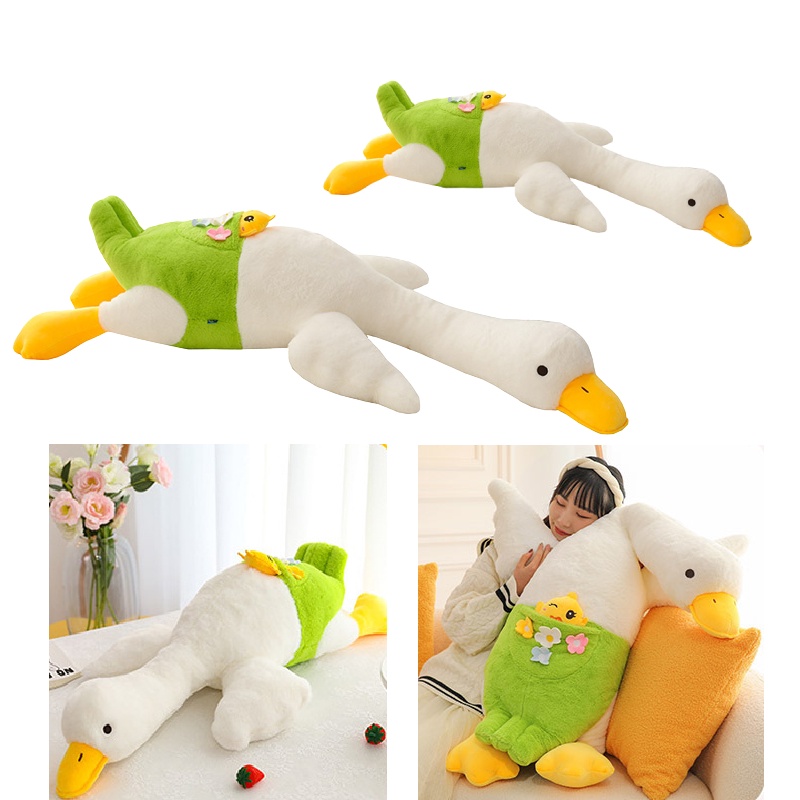 Boneka Bantal Mewah Angsa Mainan Empuk Dan Cuddly Untuk Waktu Tidur Dan Kenyamanan