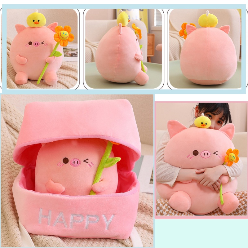 Mainan Plushie Bebek Babi Super Imut Dan Lembut