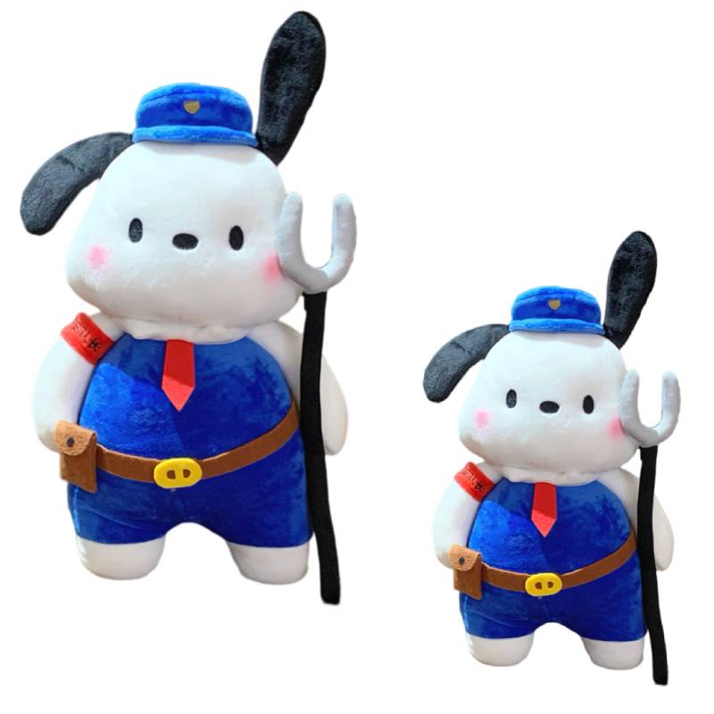 Adorable Pochacco Plush Dolls Mainan Boneka Lembut Dan Nyaman Untuk Anak Dan Dekorasi Rumah