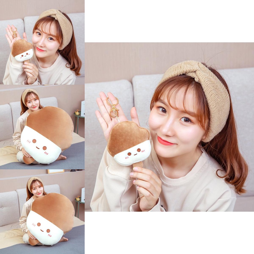 Plushie Es Krim Enak Untuk Snuggling Dan Santai