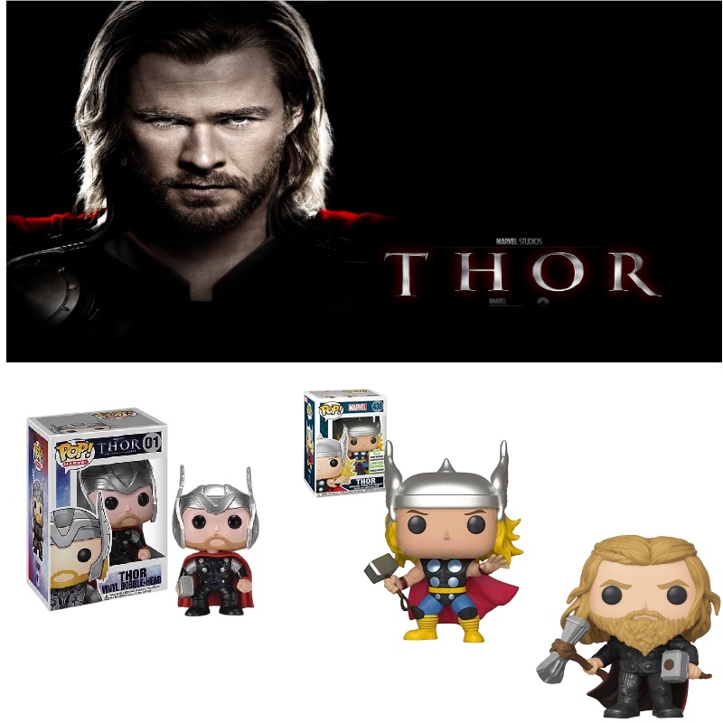 Koleksi Pvc Marvel Thor God Of Thunder Kerajinan Tangan 9cm