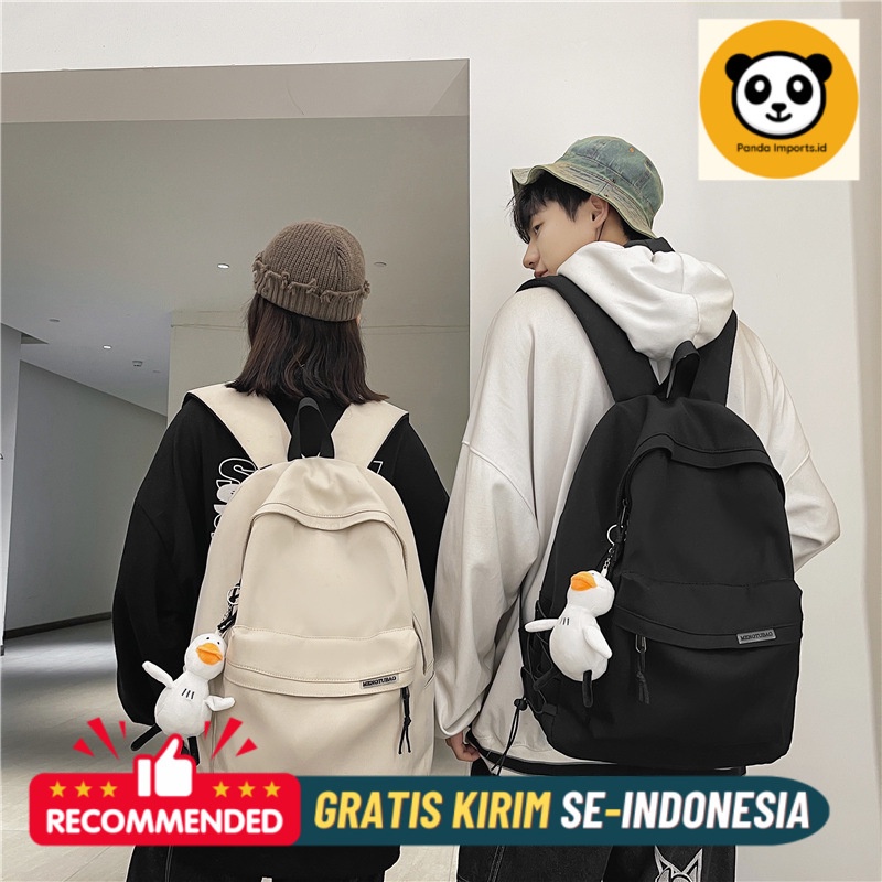 Tas Ransel Premium Tas belakang untuk pria, tasnya mudah dan besar untuk wanita, siswa sekolah menen