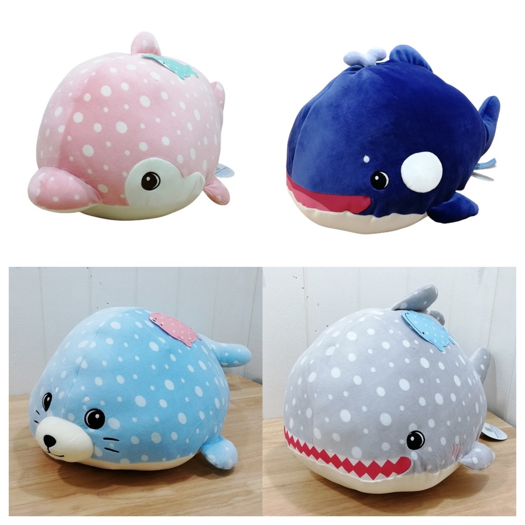 Dolphin Plush Pillow Stock Untuk Toko Mainan Anak