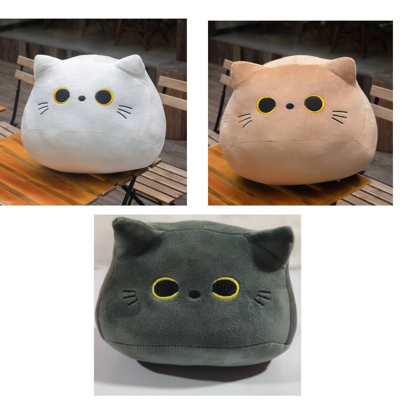 55 Cm/40 cm Kreatif Mewah Kucing Boneka Indah Kartun Hewan Mainan Hadiah Lembut Bantal Boneka