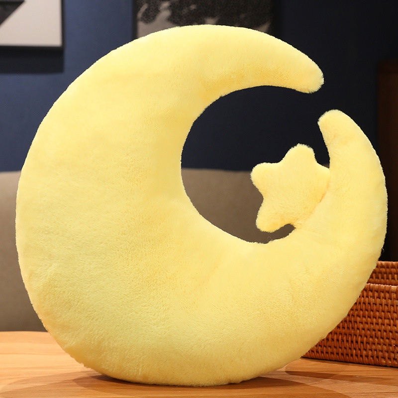 80 Cm/45 cm Bulan Awan Mainan Mewah Kelinci Boneka Boneka Gadis Bantal Sofa Cushion Dekorasi Rumah