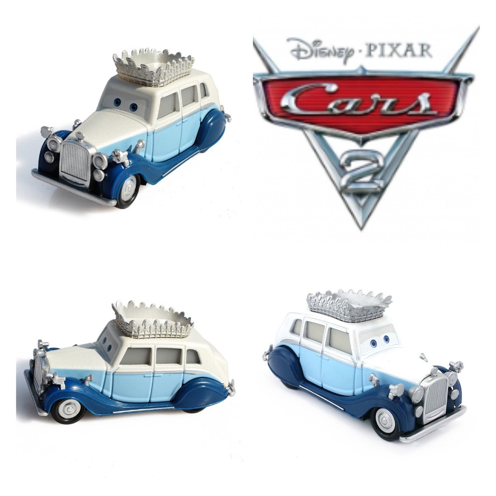 Cars The Queen Racers Disney Kartun Alloy Model Mobil Balap Hadiah Mainan Anak