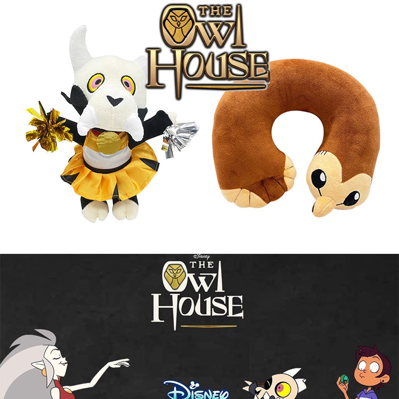 The Owl House Plush Toy Magical And Cuddly Bantal Leher Burung Hantu