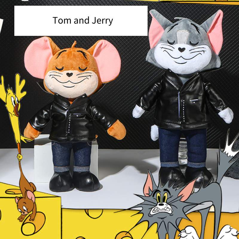 Super Lembut Dan Cuddly Tom Cat And Jerry Mouse Plushies Mainan Sehat Dan Ramah Lingkungan Untuk Semua Usia Dan 32cm)