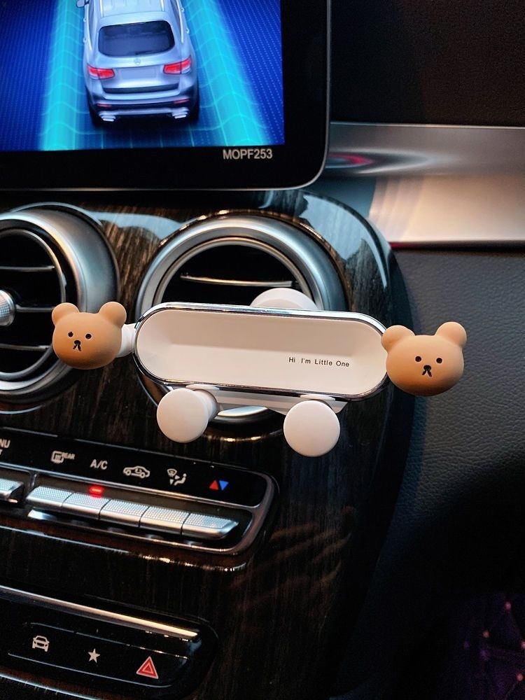 Desain Boneka Kecil Putih Acak Lazy Pods Cute Air Outlet Tempat Handphone Frdfr