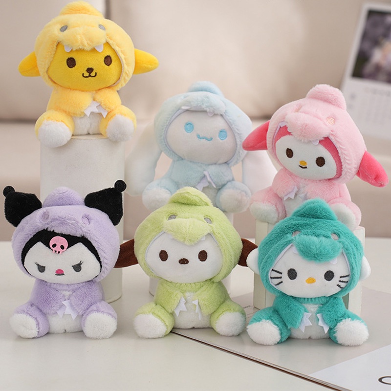 Mainan Boneka Sanrio Warna Warni Dengan Isian Katun Pp