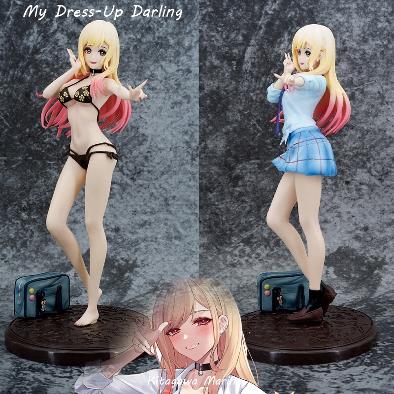 Figur Kerajinan Tangan PVC Marin Bergaya Kitagawa Untuk Penggemar Dress-Up Sayangku