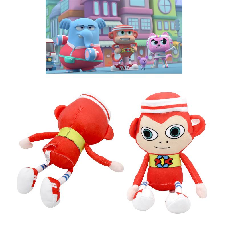 Chico Bon Bon Monkey Plushie Boneka Binatang Lembut Dan Snuggly Untuk Anak Dan Dewasa Mirip