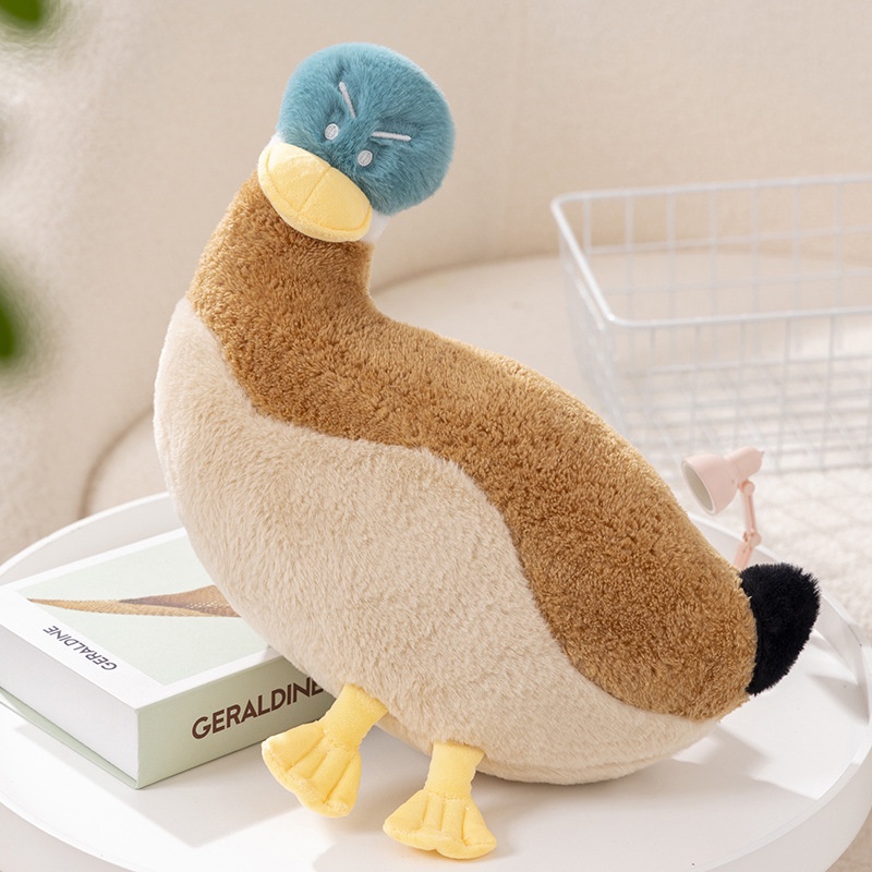 Boneka Plush Pasangan Lovely Duck Untuk Hiburan Anak