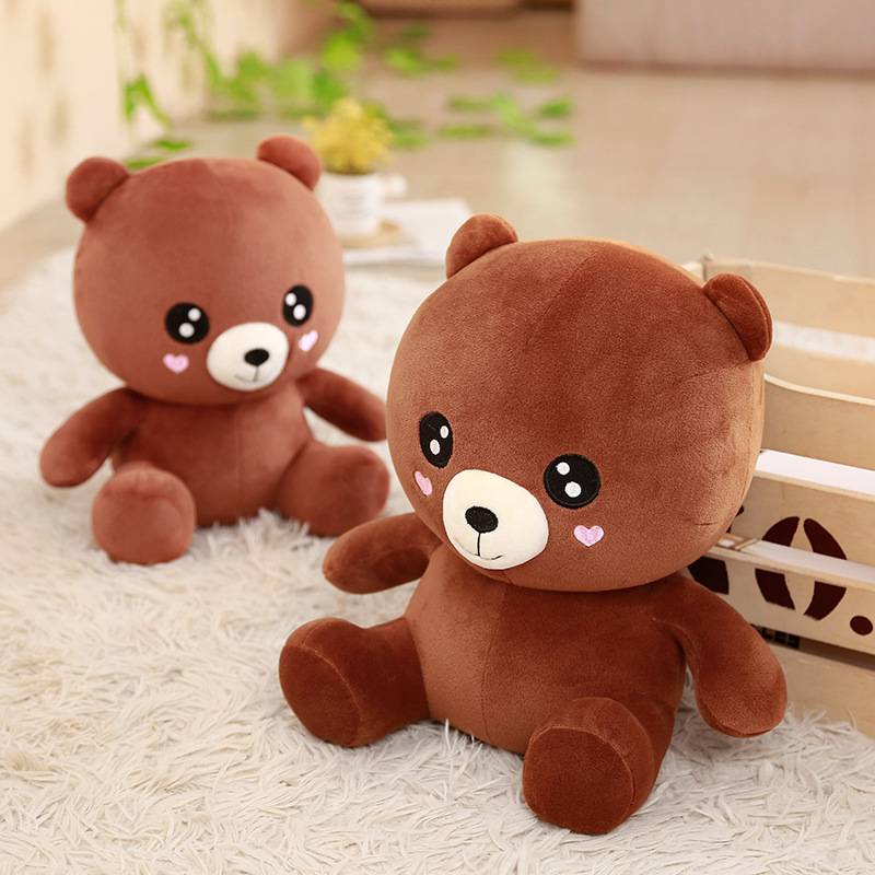 Adorable LoveHeart Bear Plush Toy Bantal Boneka Boneka Anak Kids Hadiah Dekorasi Rumah