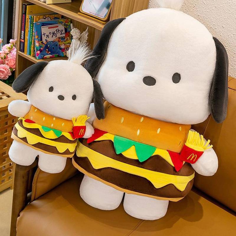 Boneka Plush Besar Bentuk Anjing Untuk Penggemar Segala Usia