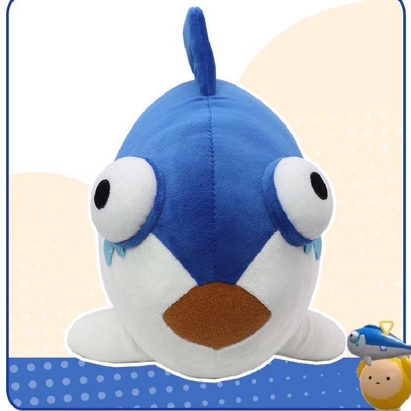 Boneka Plush Ikan Novelty Dengan Isian Katun Pp Agar Kenyamanan Ekstra