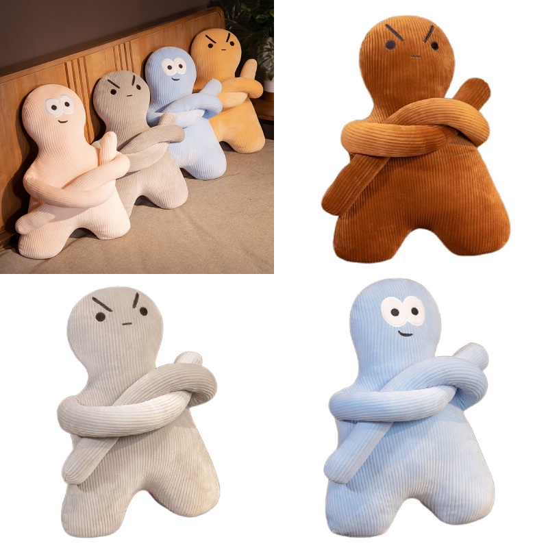 Boneka Bantal Plush Orang Mini Yang Indah Cocok Untuk Cuddling