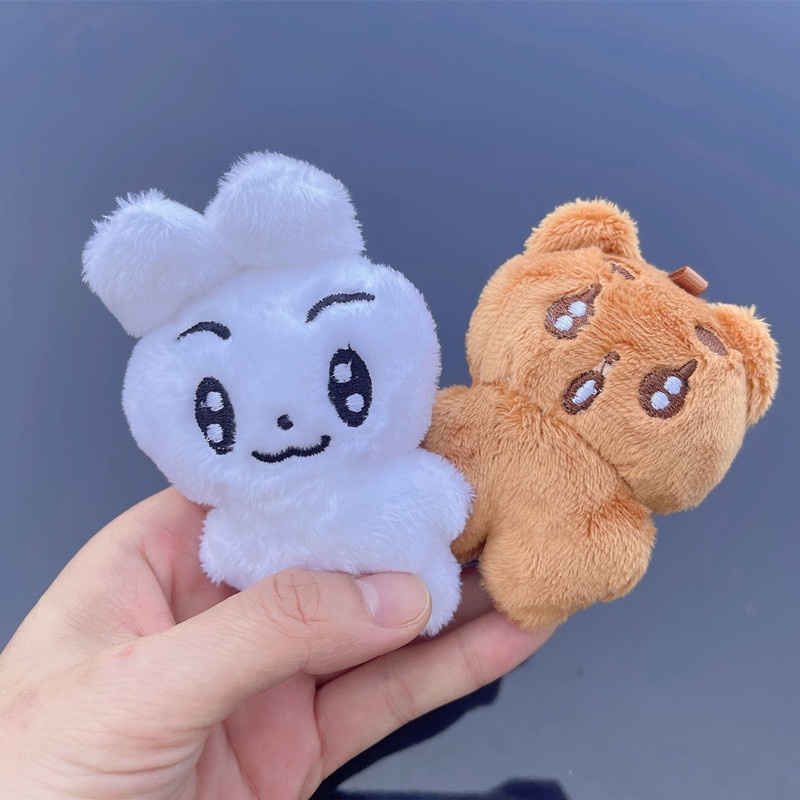 10cm Grup Korea TXT Member Gantungan Kunci Fans Hadiah Berharga Cuddly PP Katun Lembut 10cm