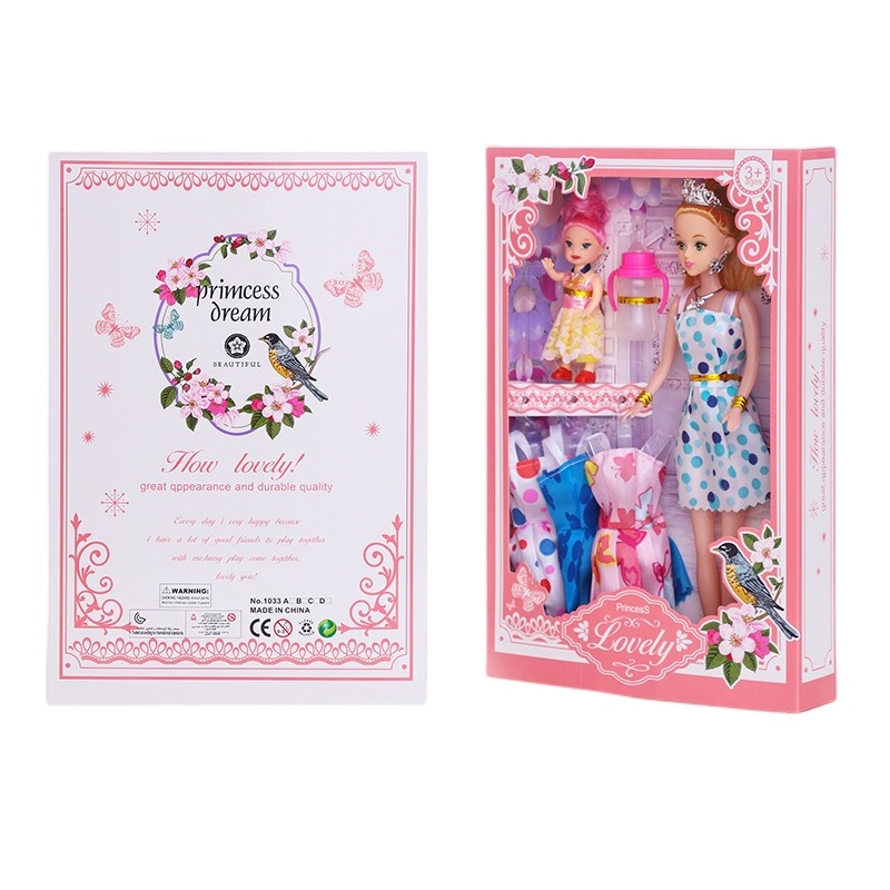 Boneka Barbie Fashion Princess Mainan Model Kolekte Hadiah Ulang Tahun Anak Ornamen