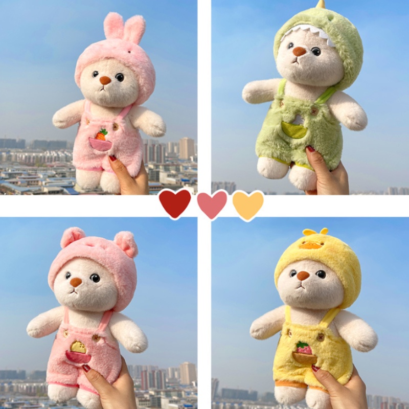 Mainan Plush Elena Bear Bentuk Hewan Lucu Berbagai Ukuran Dan Warna