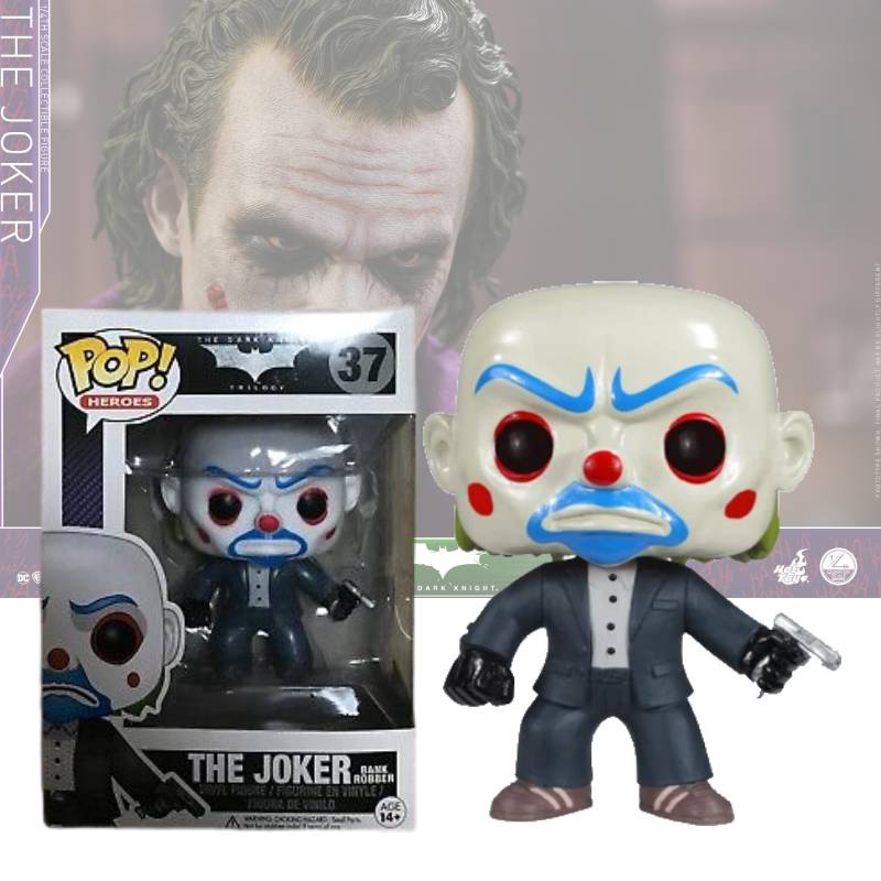 Dark Knight Joker Pvc Figure Tinggi 10cm Mainan Koleksi Gaya Kartun