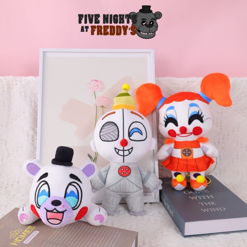 Jili's Fnaf Plush Toy Pp Cotton Filling, Plush Pendek, Dan Tersedia Tiga Gaya Berbeda