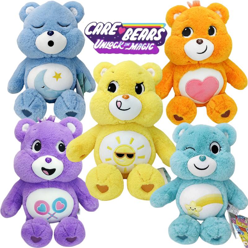 Boneka Plush Beruang Pelangi Carebears Warna Warni