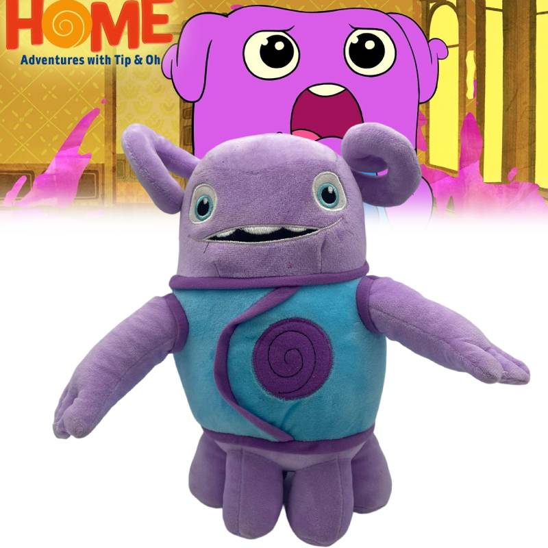 Adorable Oh Boov Plush From Dreamworks Home 11.8in Tall Cocok Untuk Anak Dan Kolektor