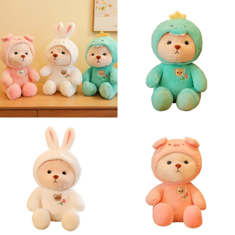 Boneka Teddy Bear Serbaguna Yang Bisa Berubah Jadi Karakter Berbeda Karakter Lolo Castle Collection)