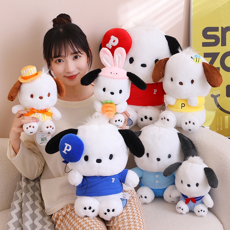 Pochacco Mainan Menggemaskan Mewah Dari Koleksi Pooch Sanrio Cocok Untuk Hadiah Remaja