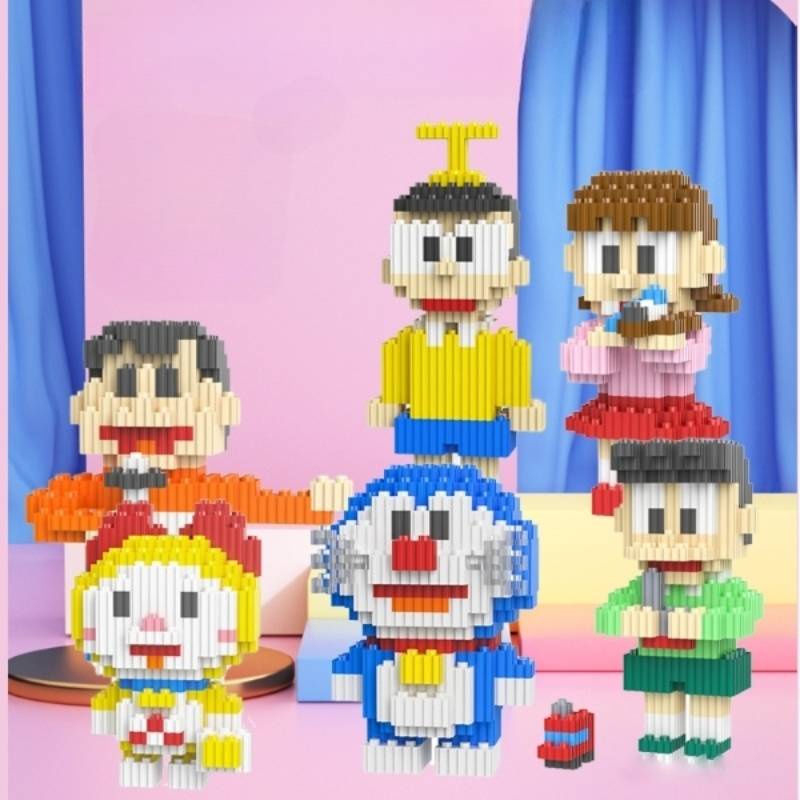 Set Bata Anak Karakter Doraemon Kreatif Berukuran Besar