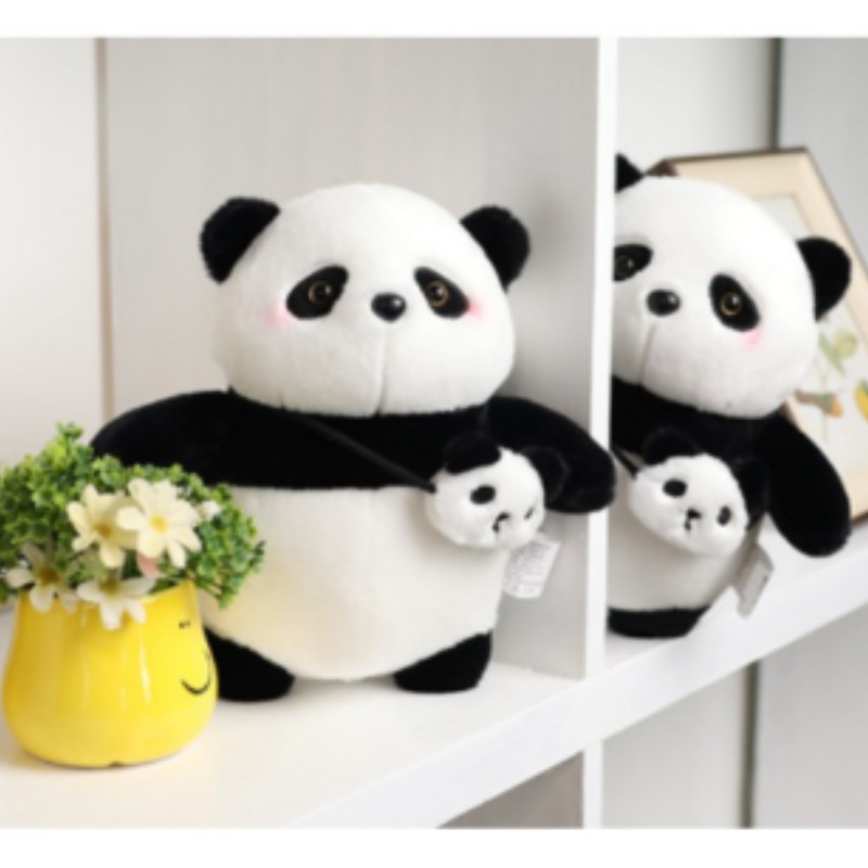 Mainan Plush Panda Montok Lucu Untuk Dekorasi Rumah Dan Waktu Bermain Anak