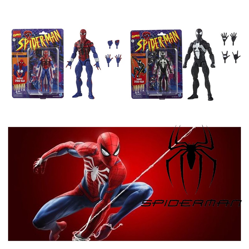 Deadpool Inspired Pvc Spider-man Action Figure Dengan Sambungan Articulated Untuk Remaja