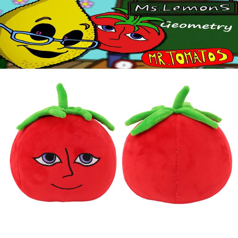 Game Dan Ms.Lemons Mr.Tomatos Boneka Plush Boneka Mainan Anak GameLover Anak Hadiah