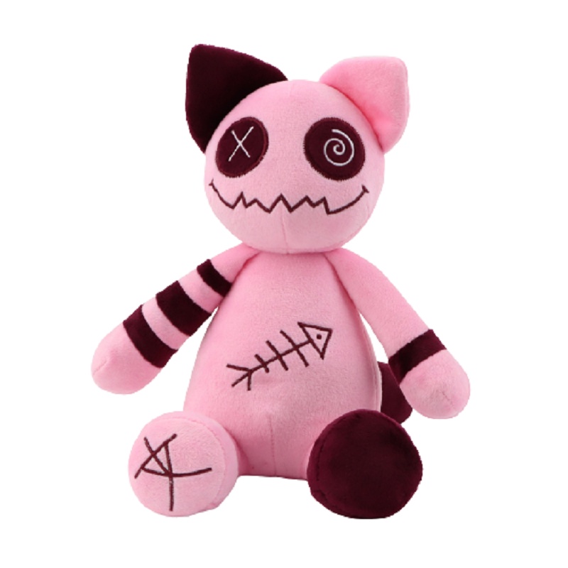 Boneka Kucing Zombie Desain Hewan Unik Bagus Untuk Kolektor