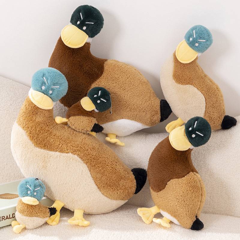 Boneka Plush Pasangan Lovely Duck Untuk Hiburan Anak